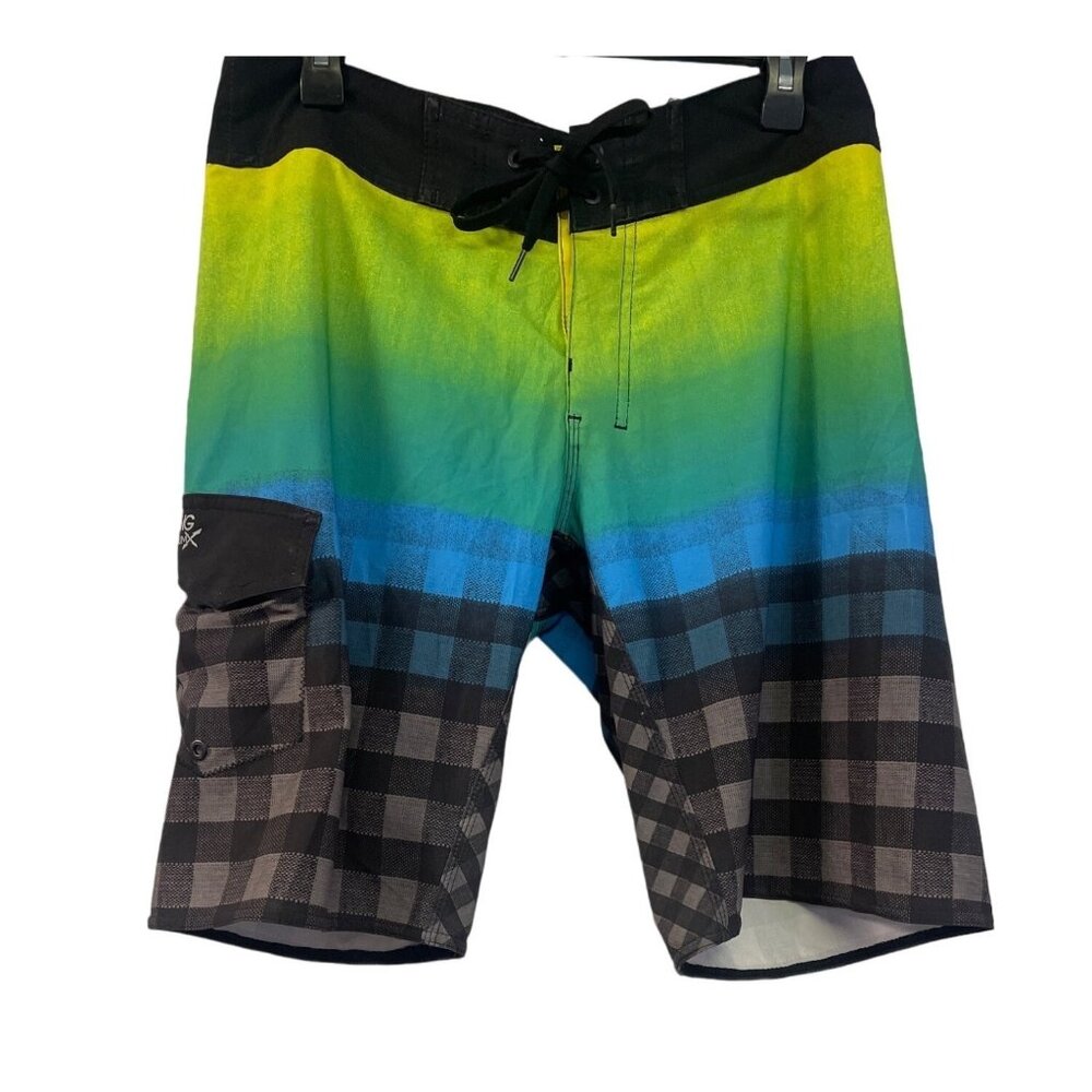 Billabong Men's Multicolor Swimming Trunks Size 31 SKU 1969